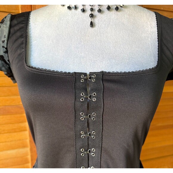 Dolls Kill Garden Goth Beautiful Disaster Garter Pixie Fairycore Dolly Dress XXL - Picture 2 of 12